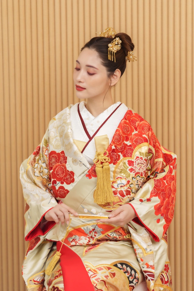 色打掛 景福松竹梅 - Kimono（着物）- の写真3枚目